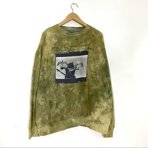 La Detresse Pullover Tie Dye Graphic Sweatshirt